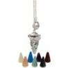 Pendule cage Om 7 chakras