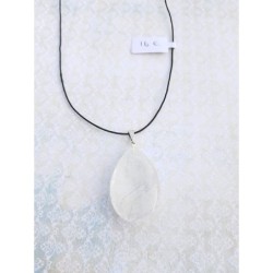 Pendentif quartz tourmaliné