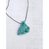 Pendentif turquoise naturelle