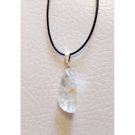 Pendentif topaze bleue