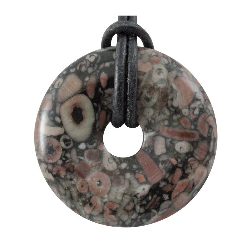 Pendentif donut crinoïde