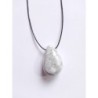 Pendentif goutte howlite