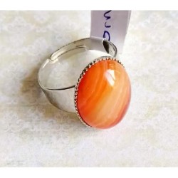 Bague cornaline