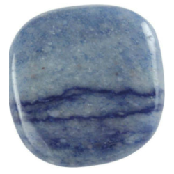 Aventurine bleue galet