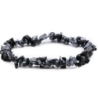 Obsidienne flocons de neige